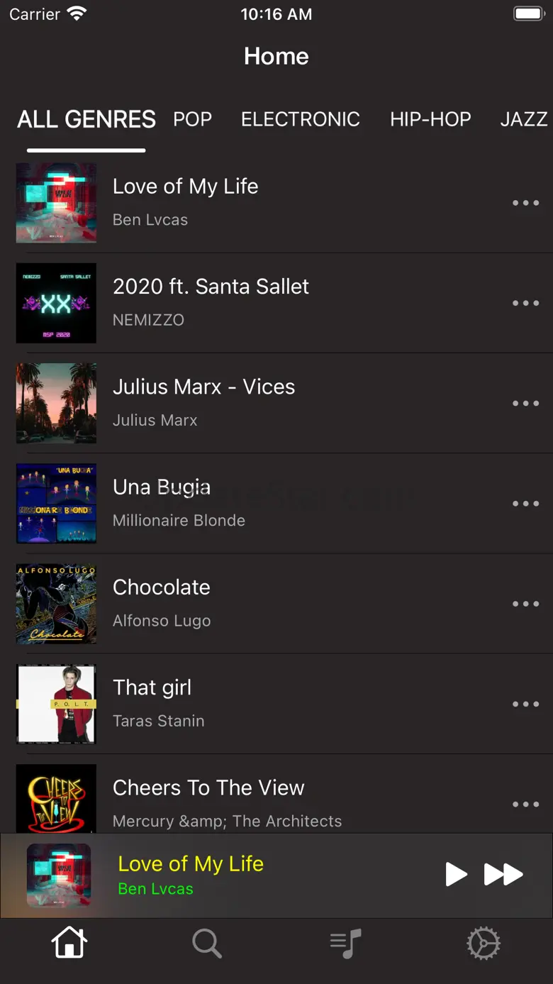 Music Library - MP3 Player 2.0