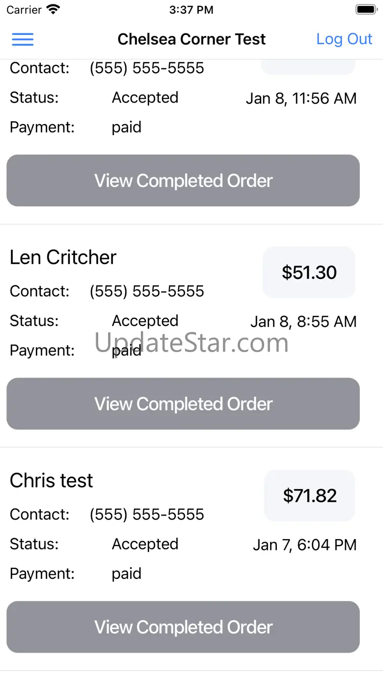 Captive Diner Orders 1.0.2