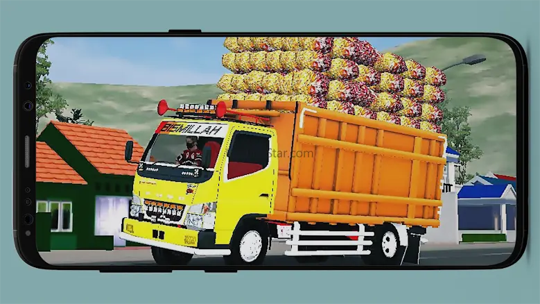 Mod Truck Sawit Muatan Tumpah 1.0
