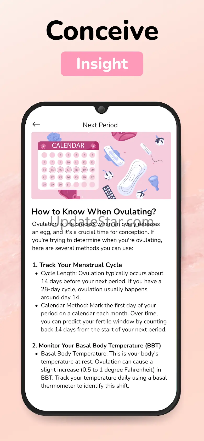 Ovulation Tracker Get Pregnant 1.0.68