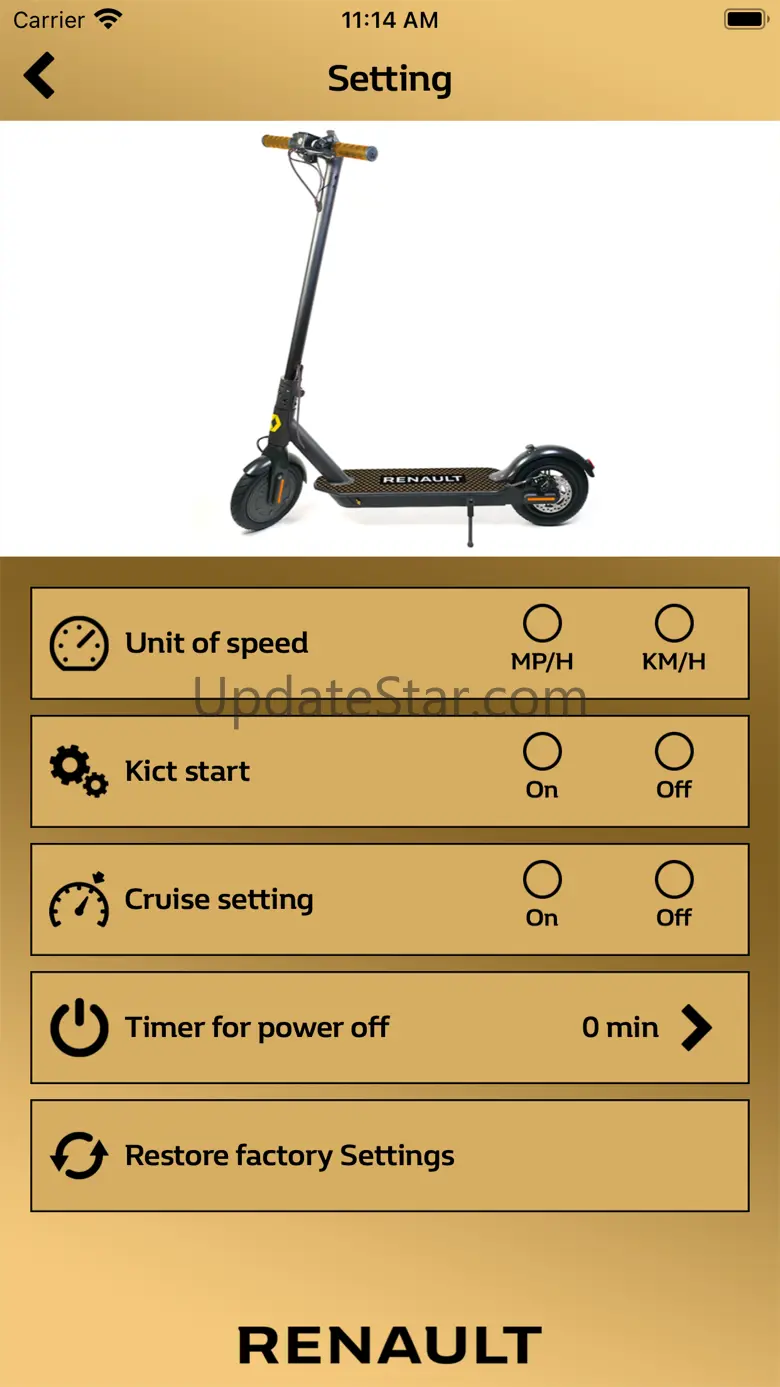 E-scooter Connect 1.0.0