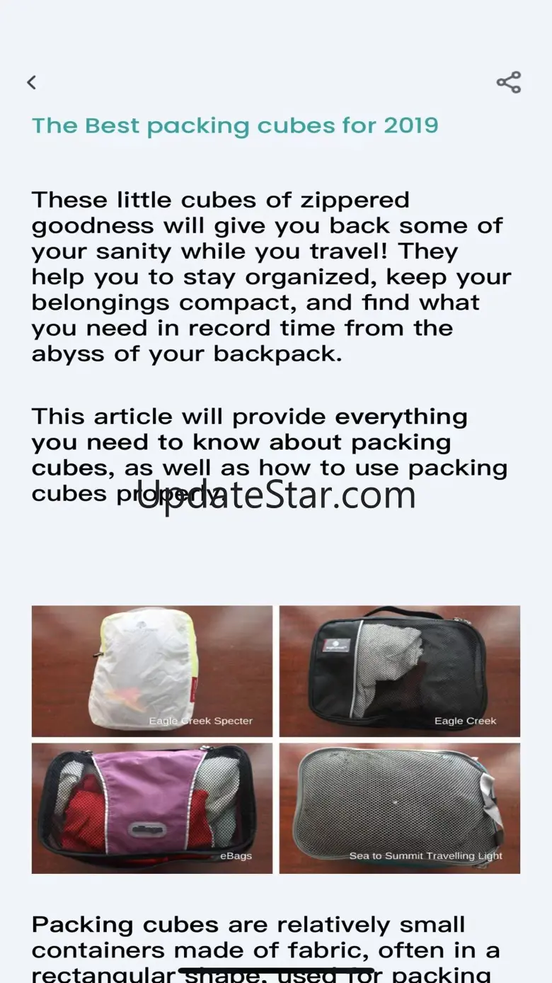 TravelAll Packing List 4.4.7