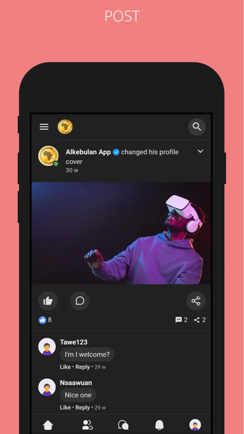 Alkebulan: Social App 2.4.4