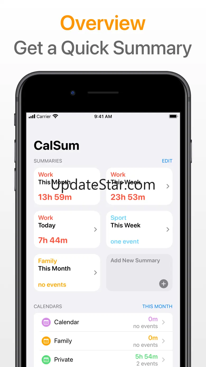 CalSum – Calendar Summaries 1.4