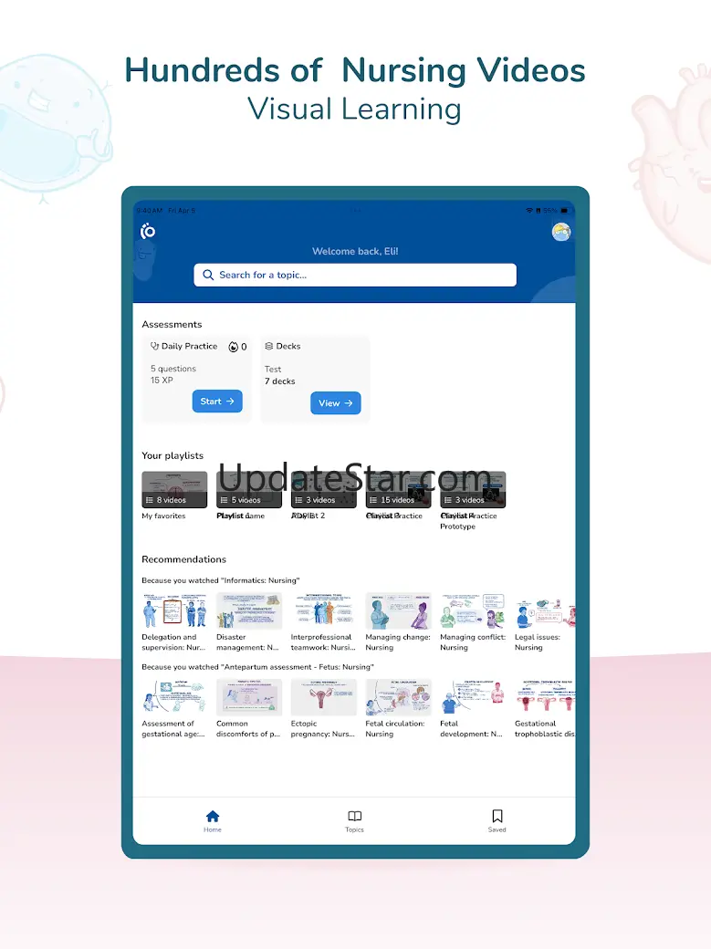 Osmosis Nursing Videos & Notes 5.4.41