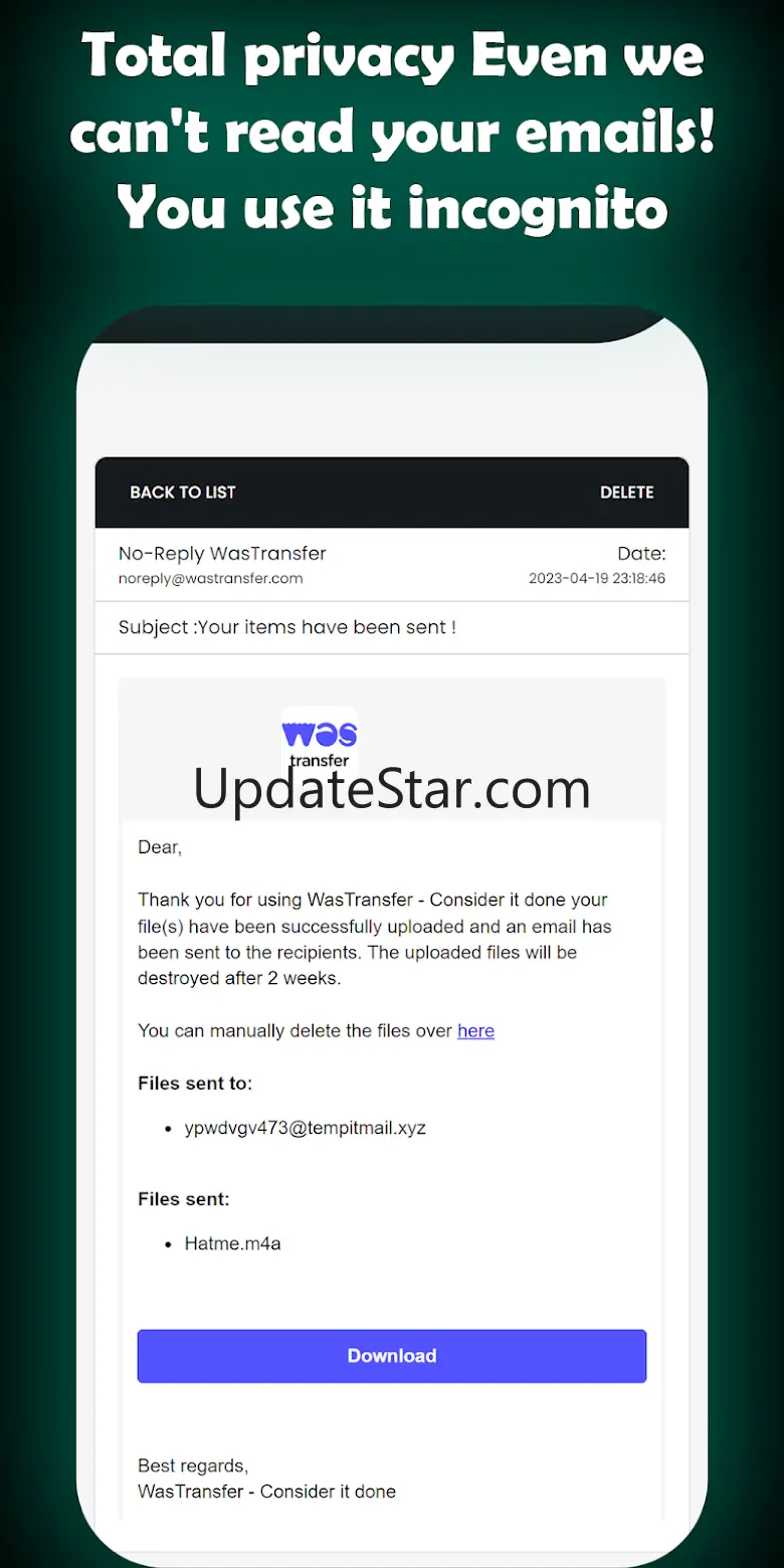 Temp Mail - Temporary Email 3.1.8