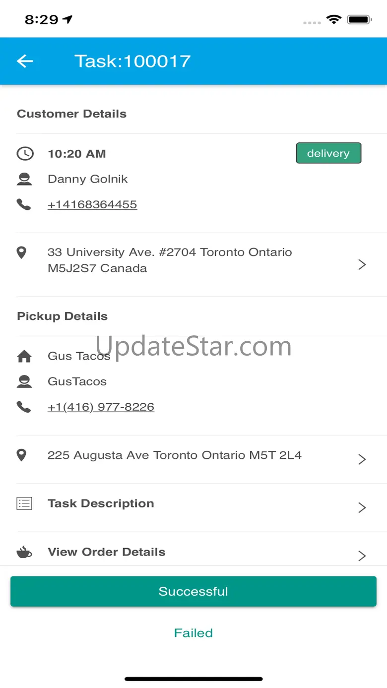 Direct Local Eats - Driver 1.3.3
