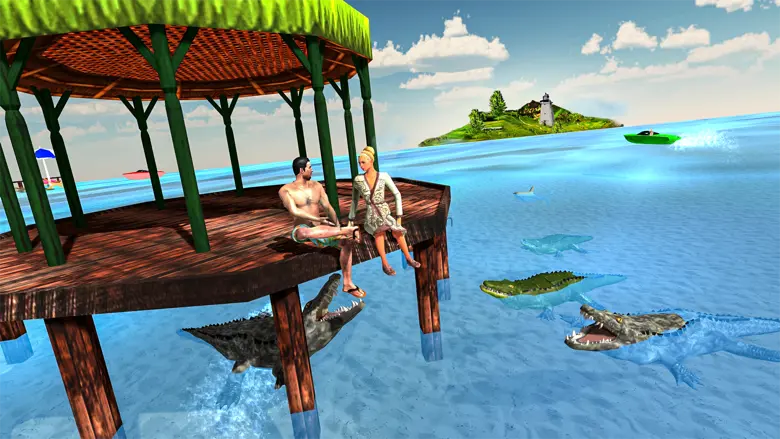 Angry Crocodile Scary Attack 9.0