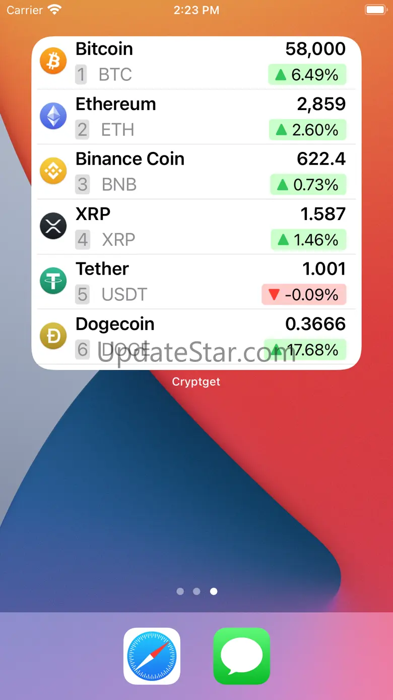Cryptget - Crypto Portfolio 2.22