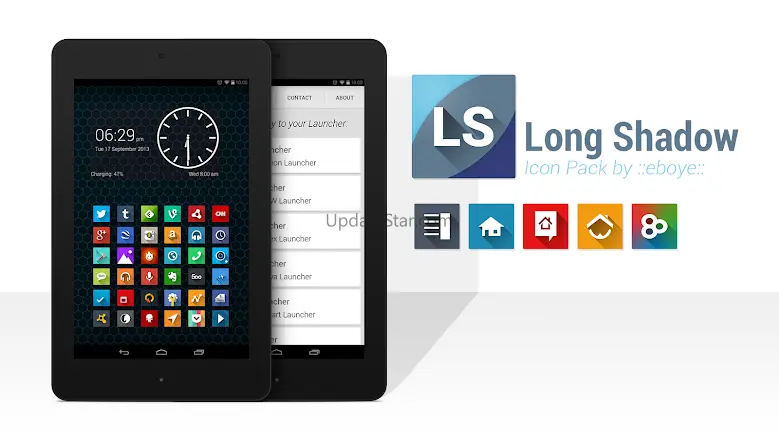 Long Shadow Icon Pack [NoMask] 6.3.5