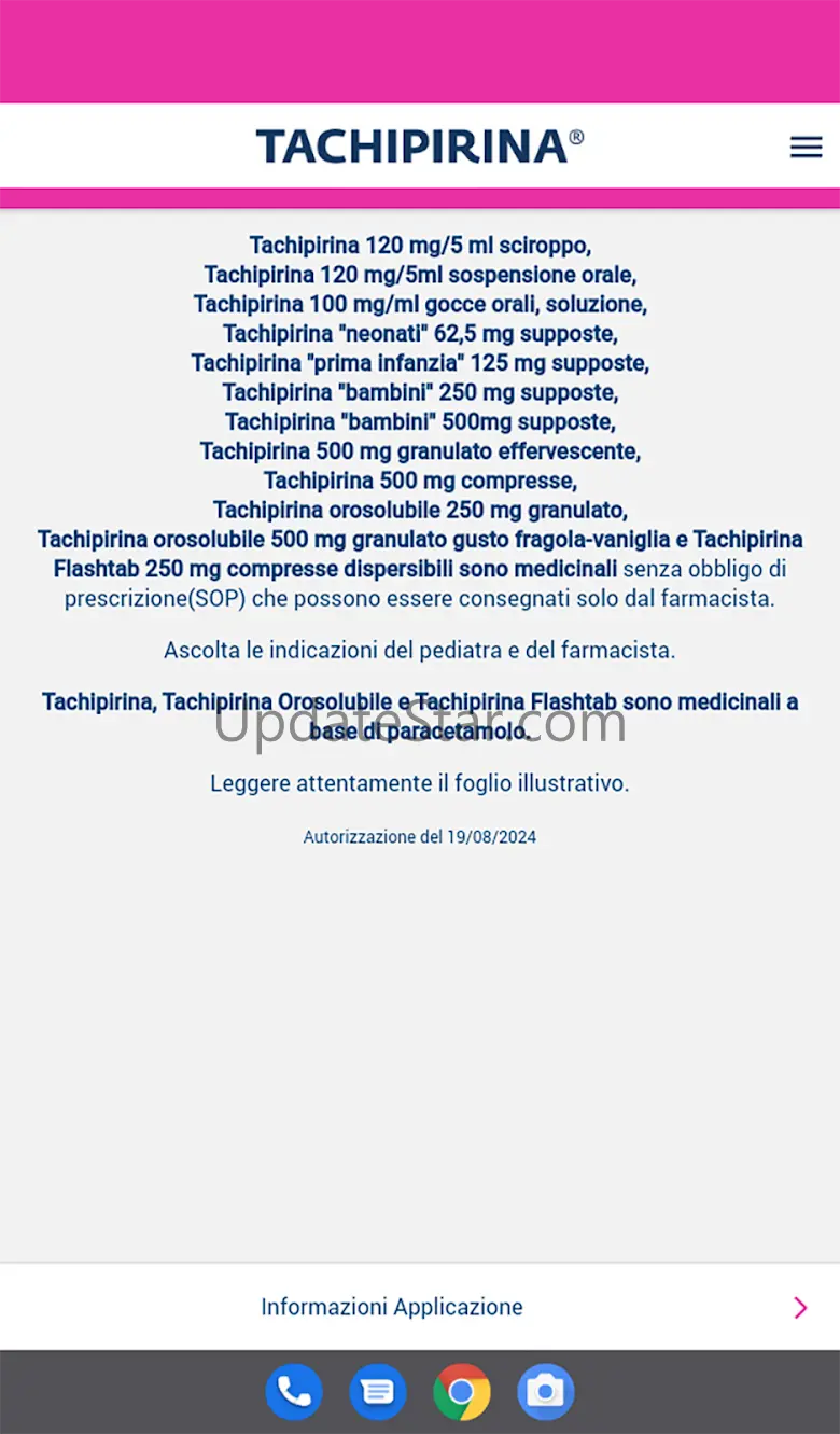 App Dosaggi Tachipirina 2.0.0