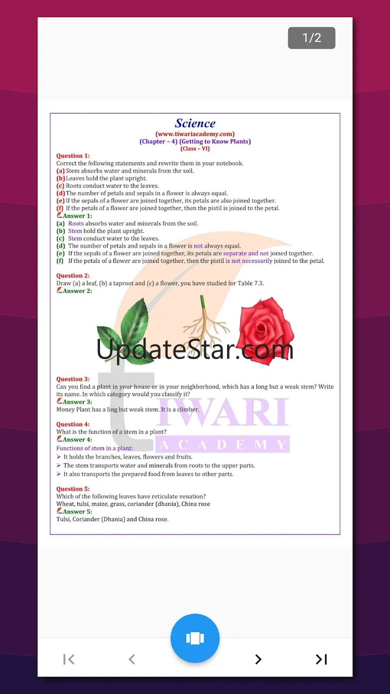 Class 6 Science Guide 2024-25 24.11.2