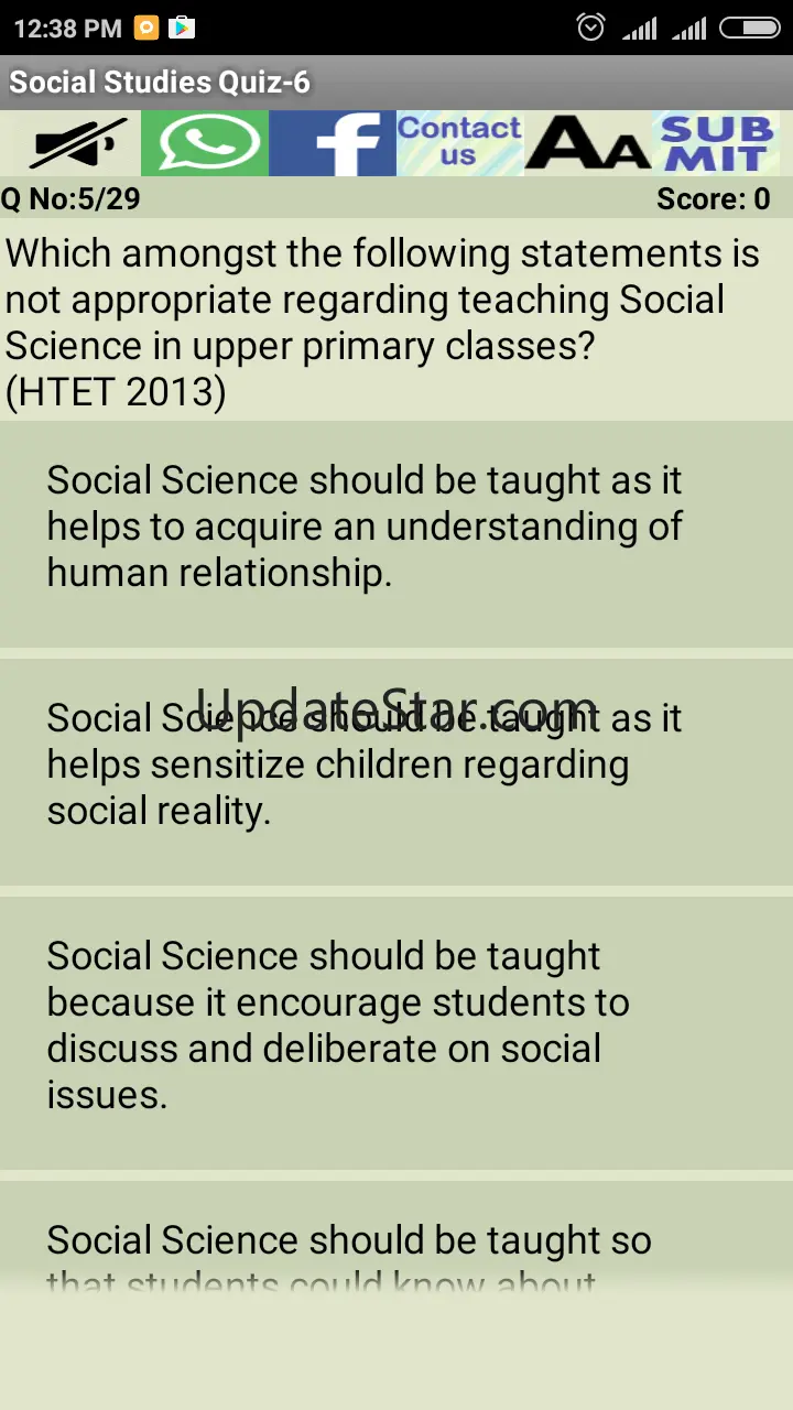 HTET Practice Question Sets in 2.9