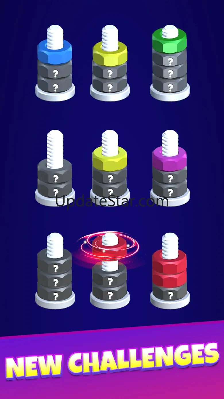 Nuts Sort: Nuts & Bolts Puzzle 1.2.5