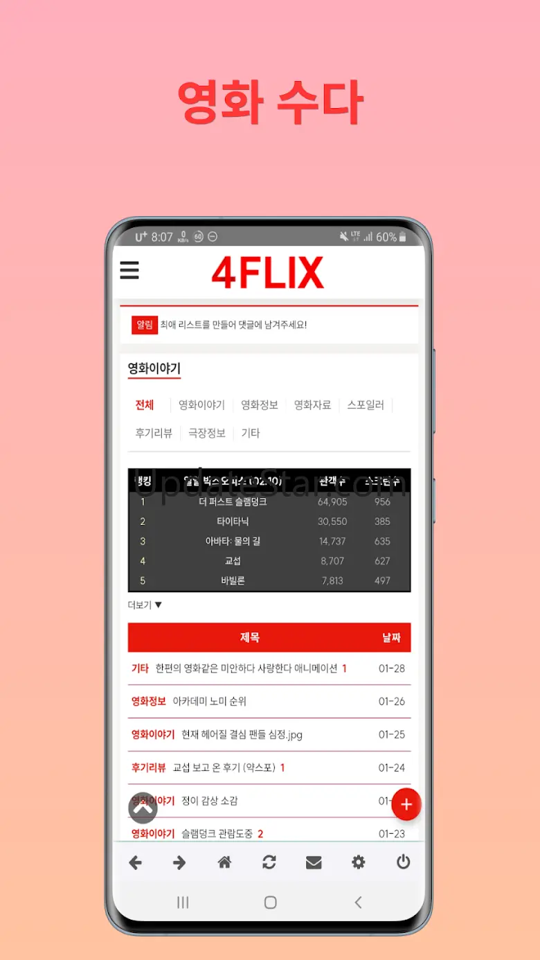 4FLIX - 넷플릭스 팬 커뮤니티 1.0