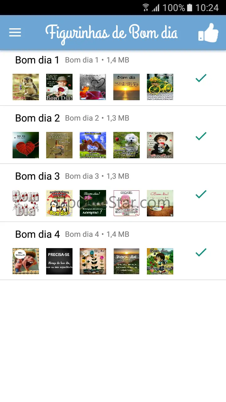 Good Morning Stickers 7.3