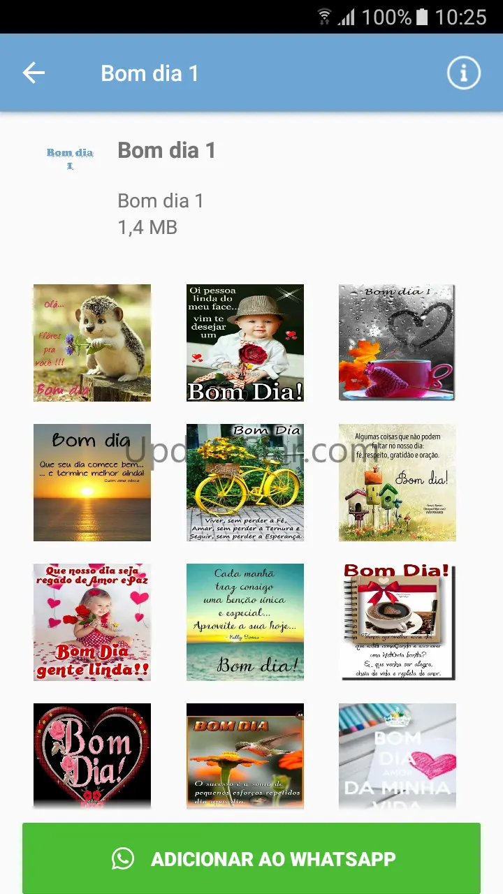 Good Morning Stickers 7.3