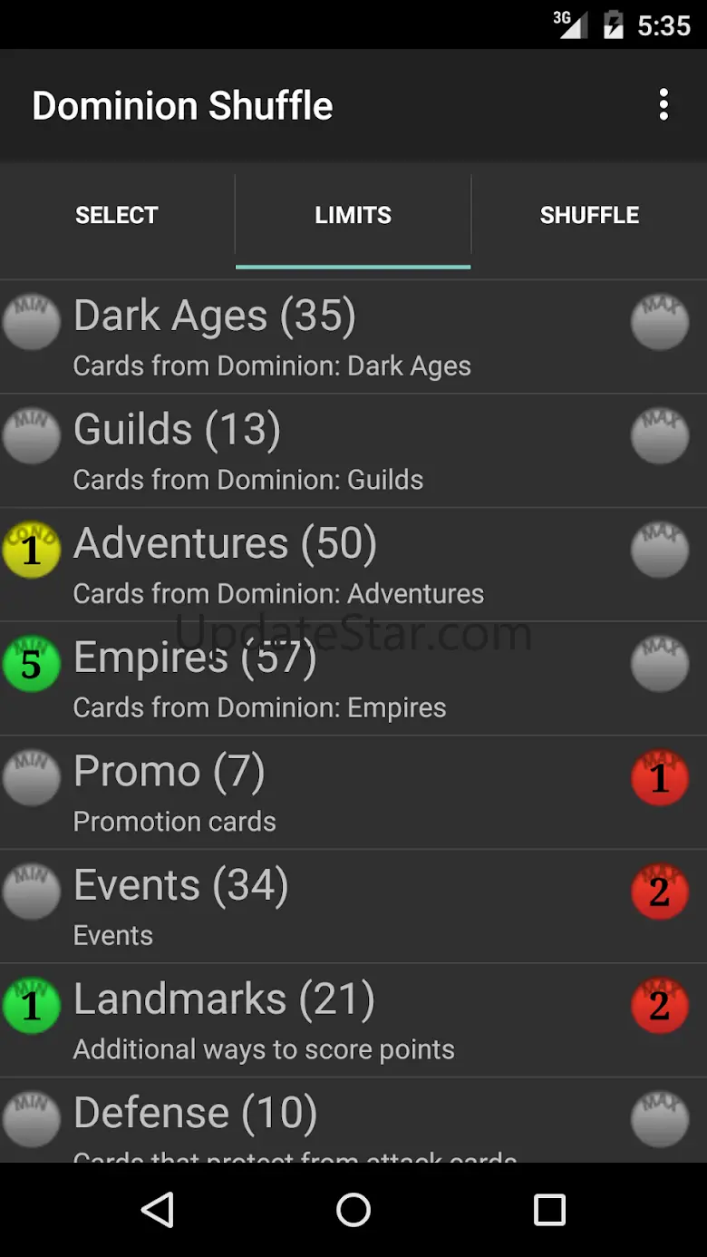Dominion Shuffle 1.21