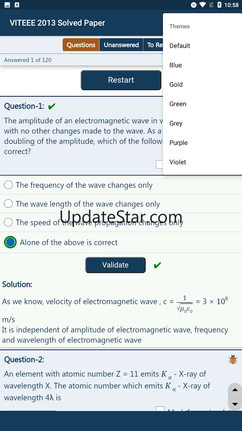 VITEEE Previous Papers 1.3