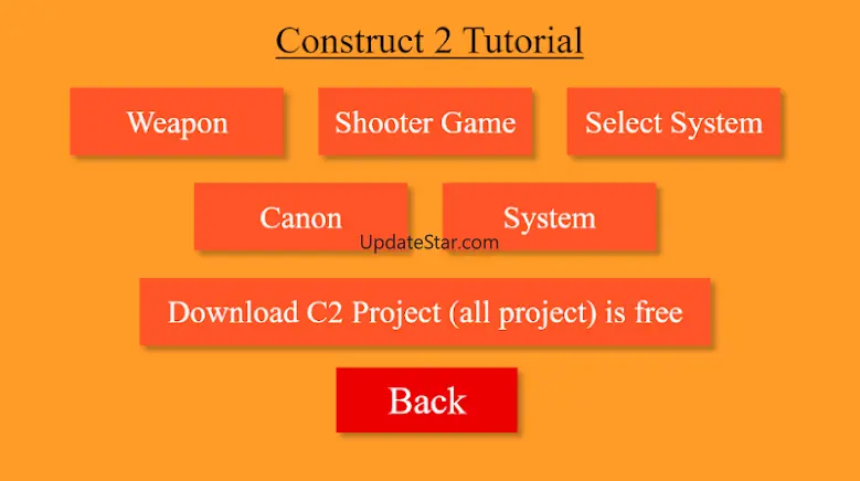 Construct 2 Sample Project 1.1.9