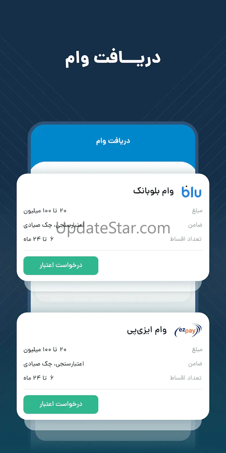 رده | بررسی خدمات بانکی و مالی 1.7