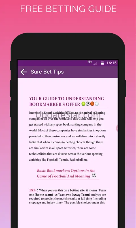 Sure Bet Tips - Daily Sports 2.3