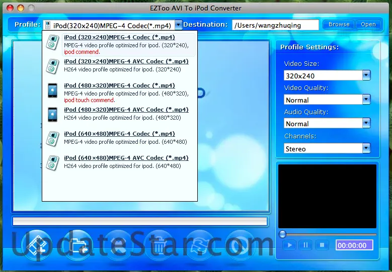 WMV To iPod Converter for MAC 2.10