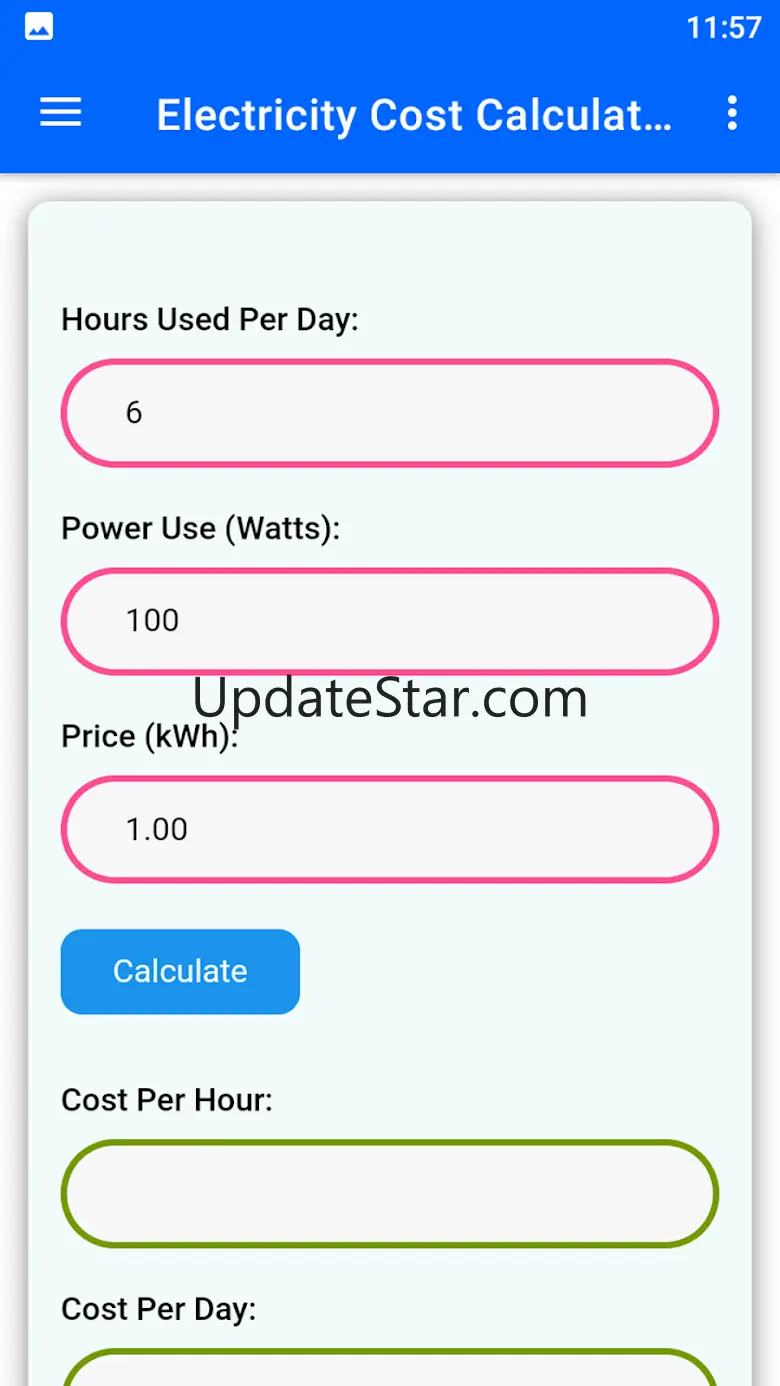 Electricity Cost Calculator 13