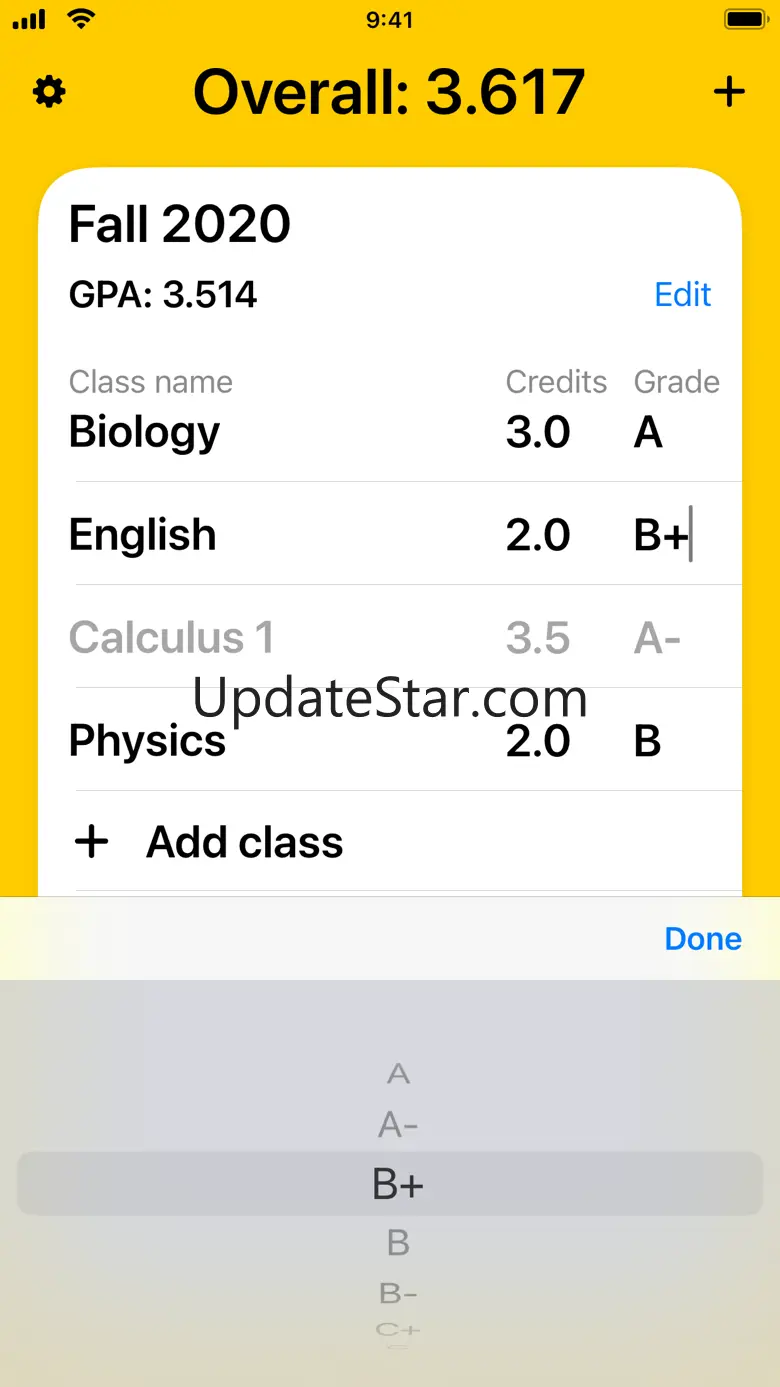 MyGPA - Tracker 1.1.2