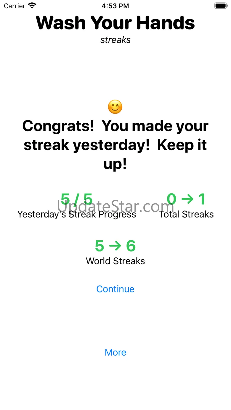 Wash Your Hands Streaks 1.2