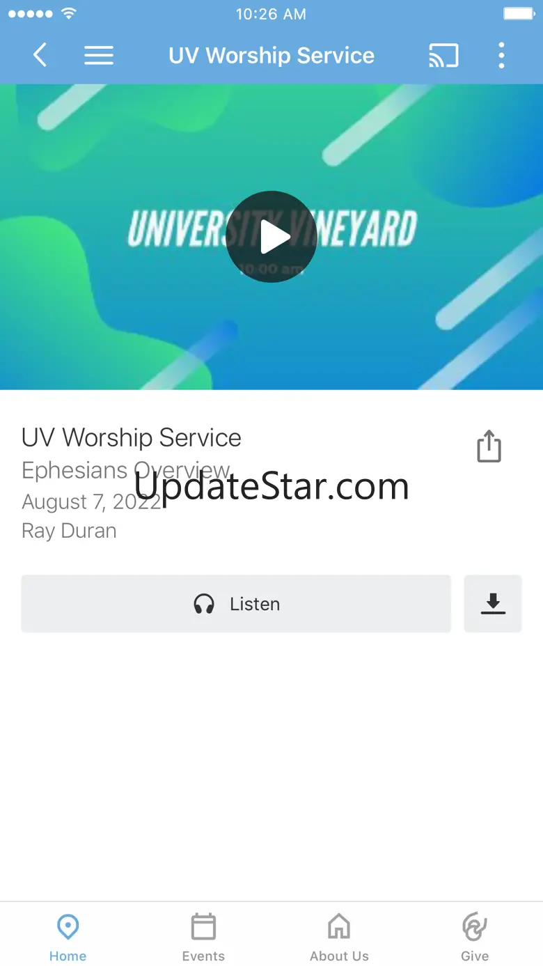 University Vineyard Church App 6.10.21