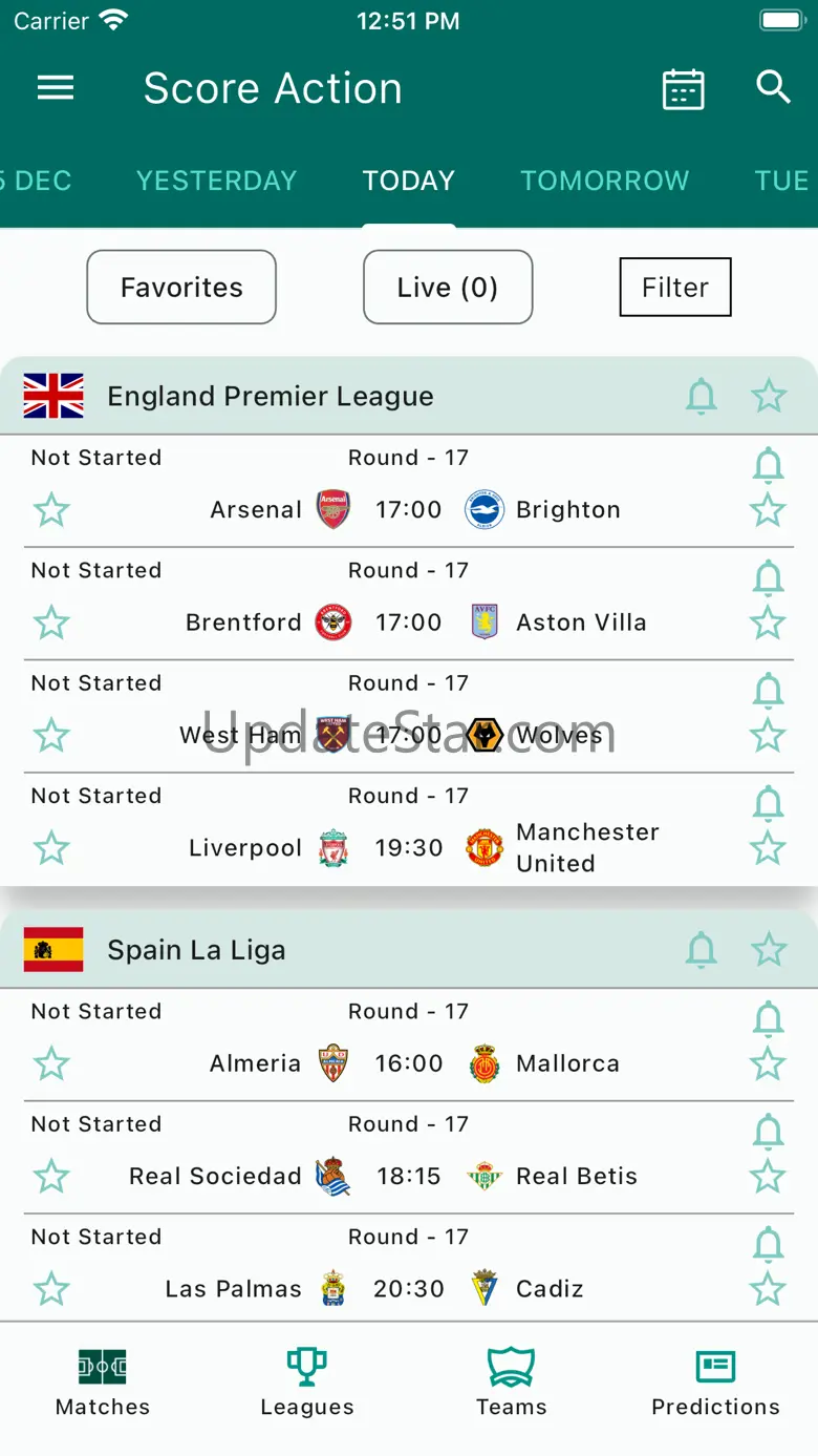 Score Action 6.0.7