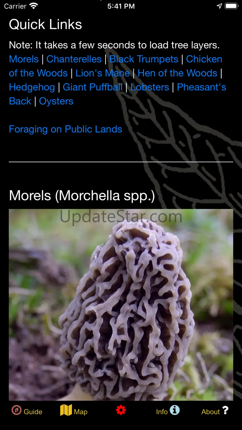 Minnesota Mushroom Forager Map 1.0.3