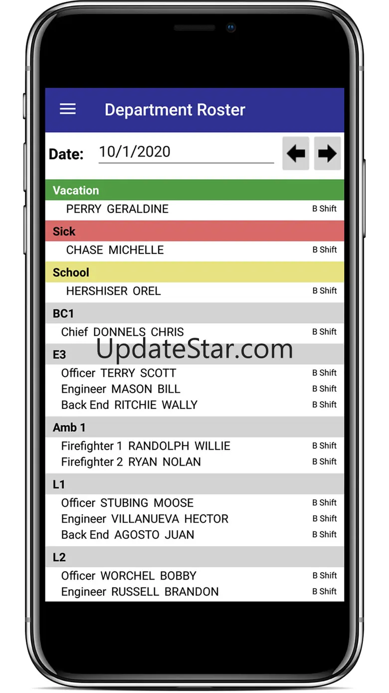 FireRoster 1.0
