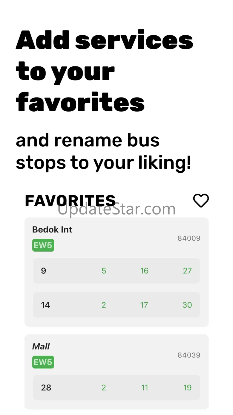 NextBus SG 1.0