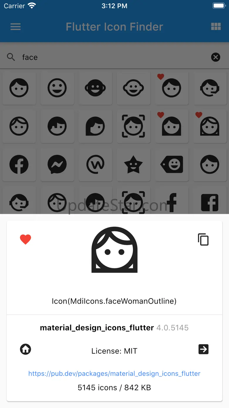 Icon Finder for Flutter 1.3.1