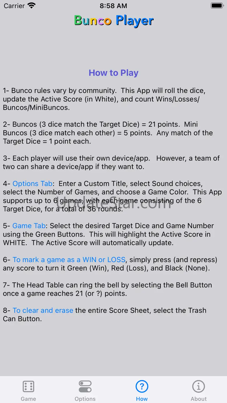 Bunco Player 4.3
