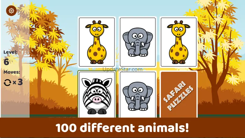 Memory match animals game kids 2.0