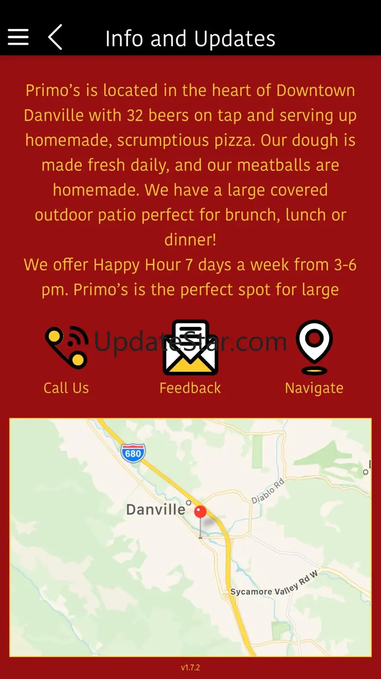 Primo’s Pizzeria & Pub 2.0.1