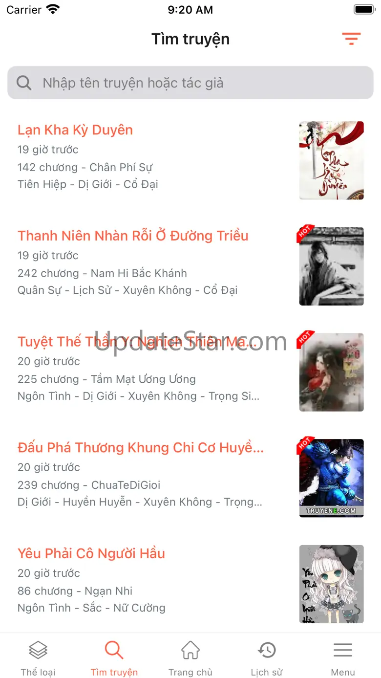 Truyện Full - Online - Offline 1.0.8