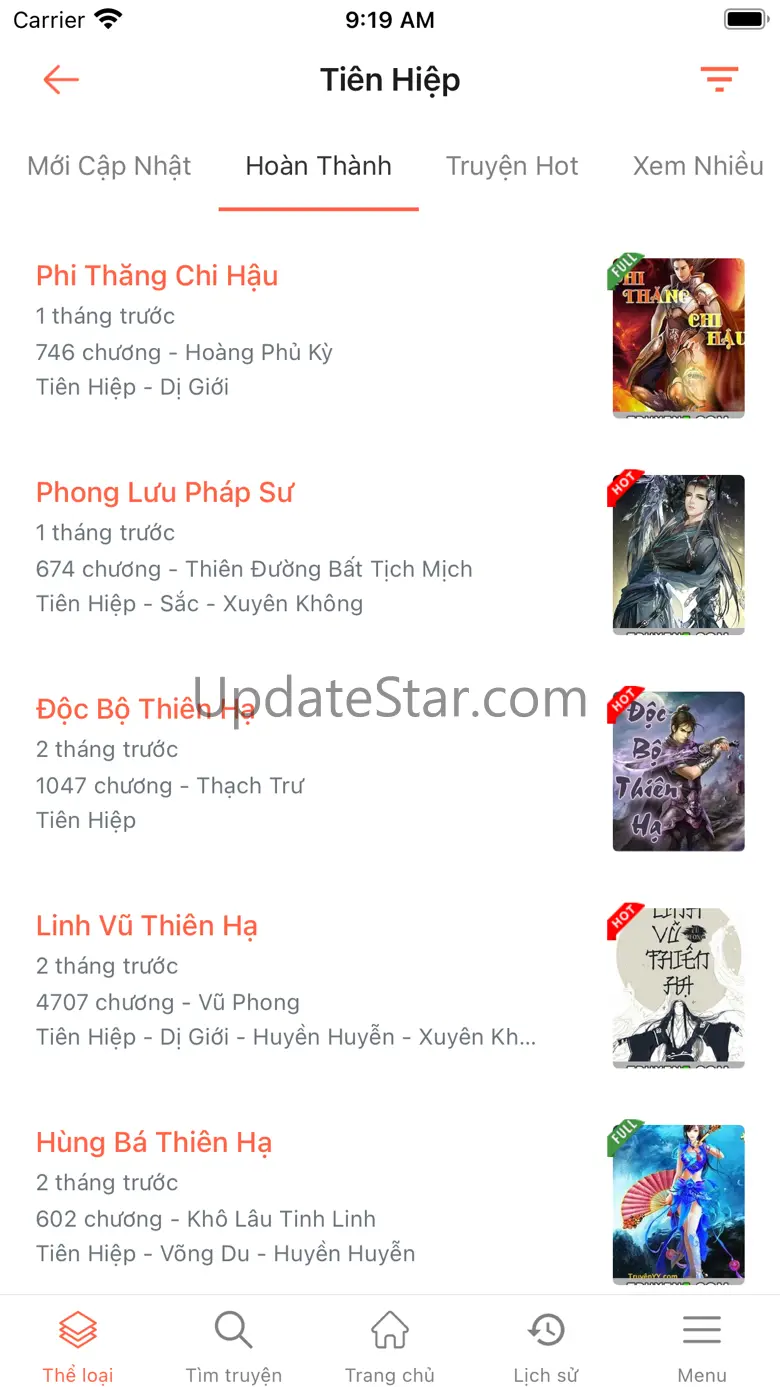 Truyện Full - Online - Offline 1.0.8