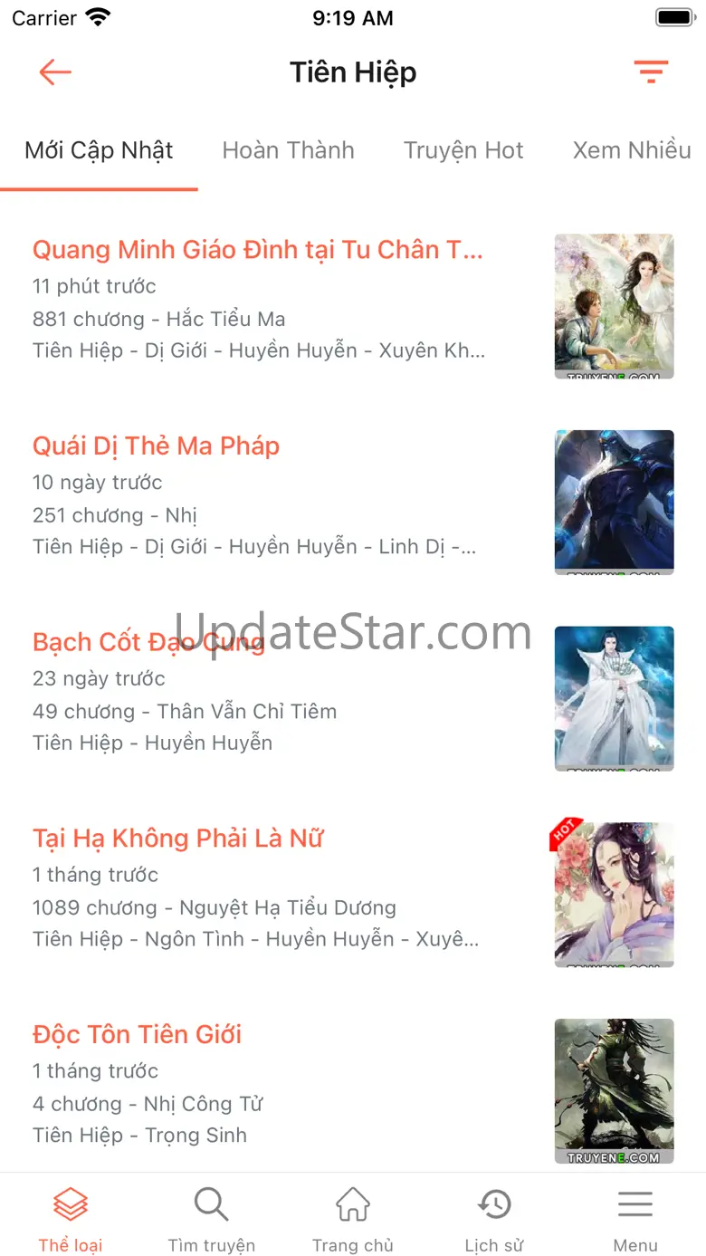 Truyện Full - Online - Offline 1.0.8