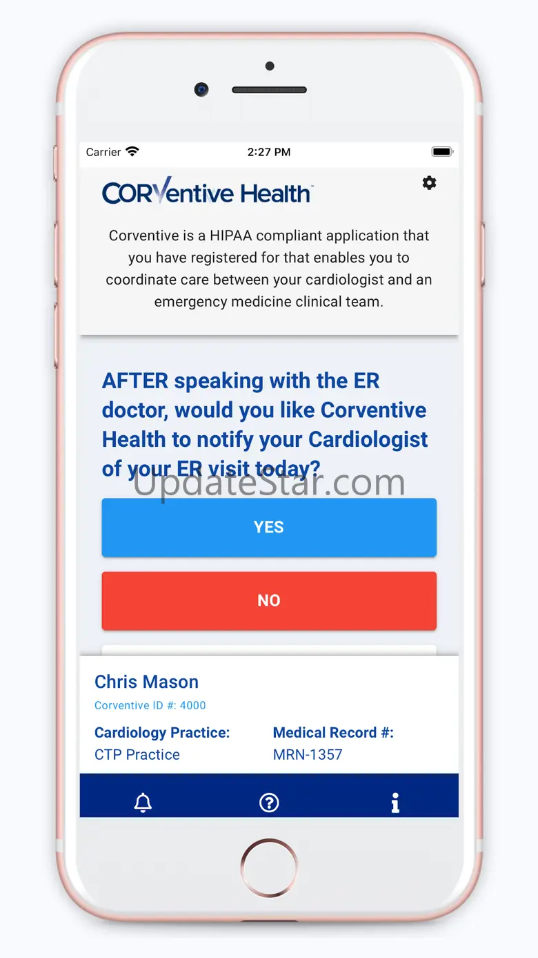 Corventive Patient 1.0