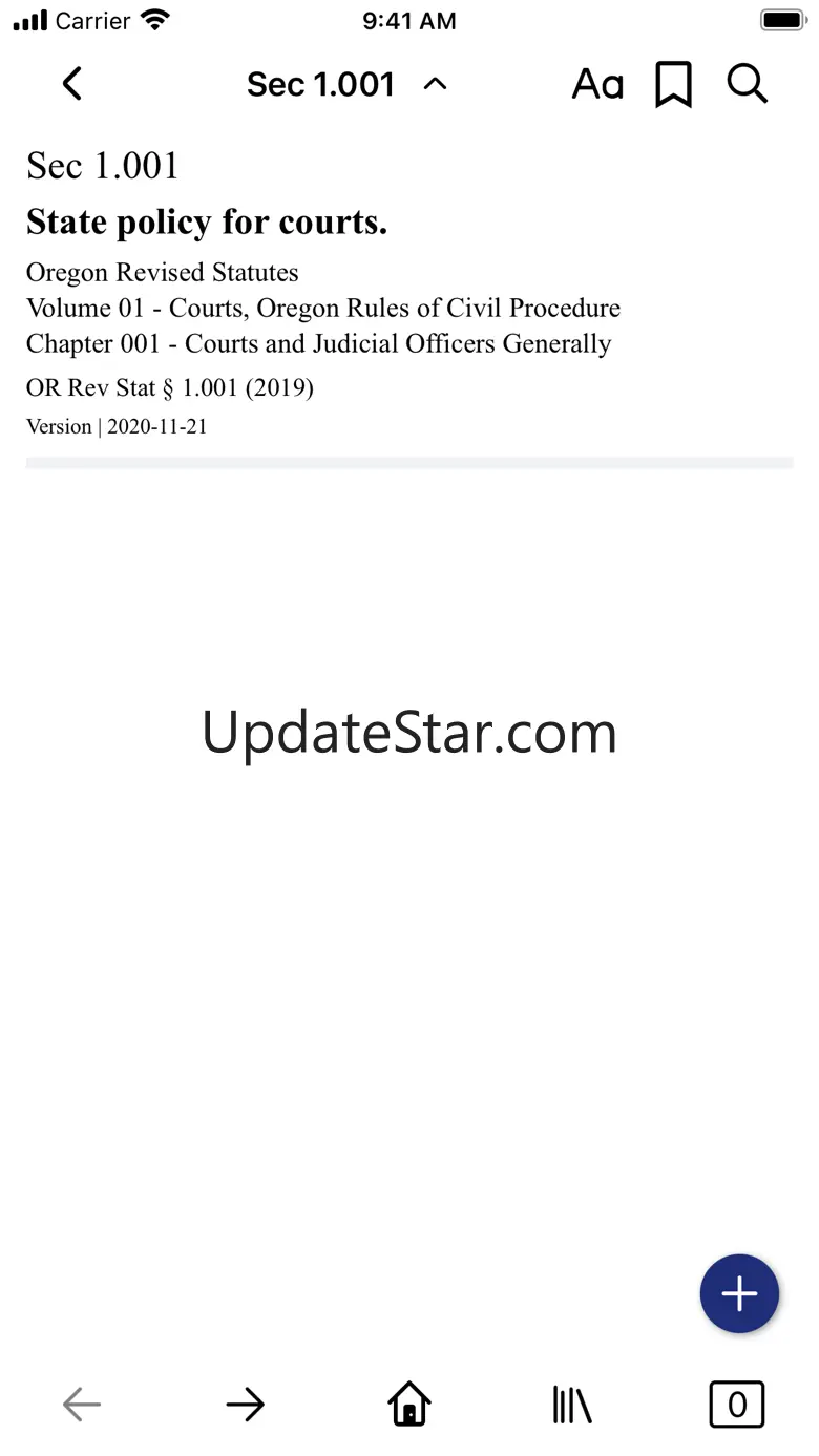Oregon Revised Statutes 1.9.3