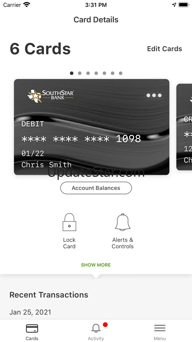 SouthStar Bank CardManager 5.70.2