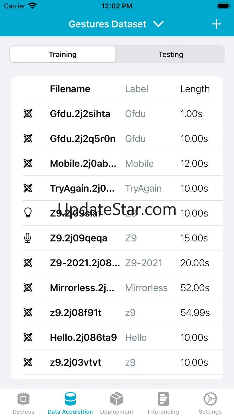 nRF Edge Impulse 1.0.7