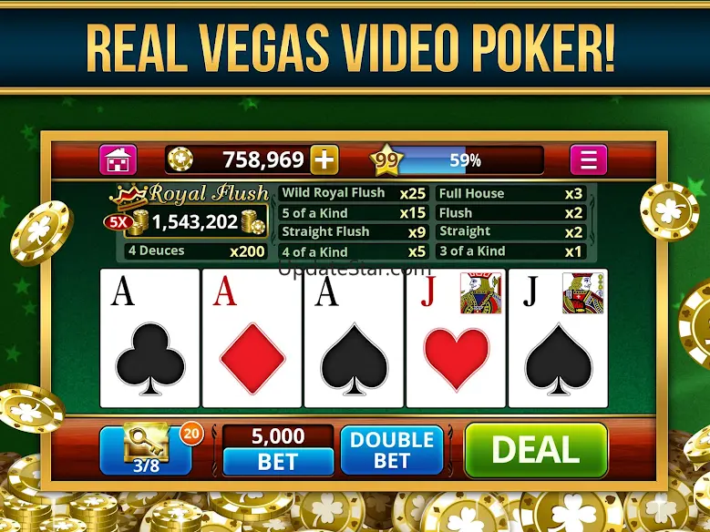 Video Poker Play Poker Offline 1.135