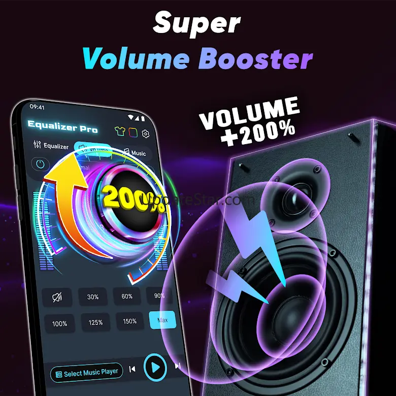Equalizer Bass Booster Volume 46