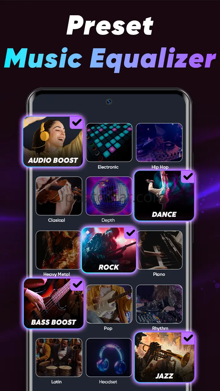 Equalizer Bass Booster Volume 46