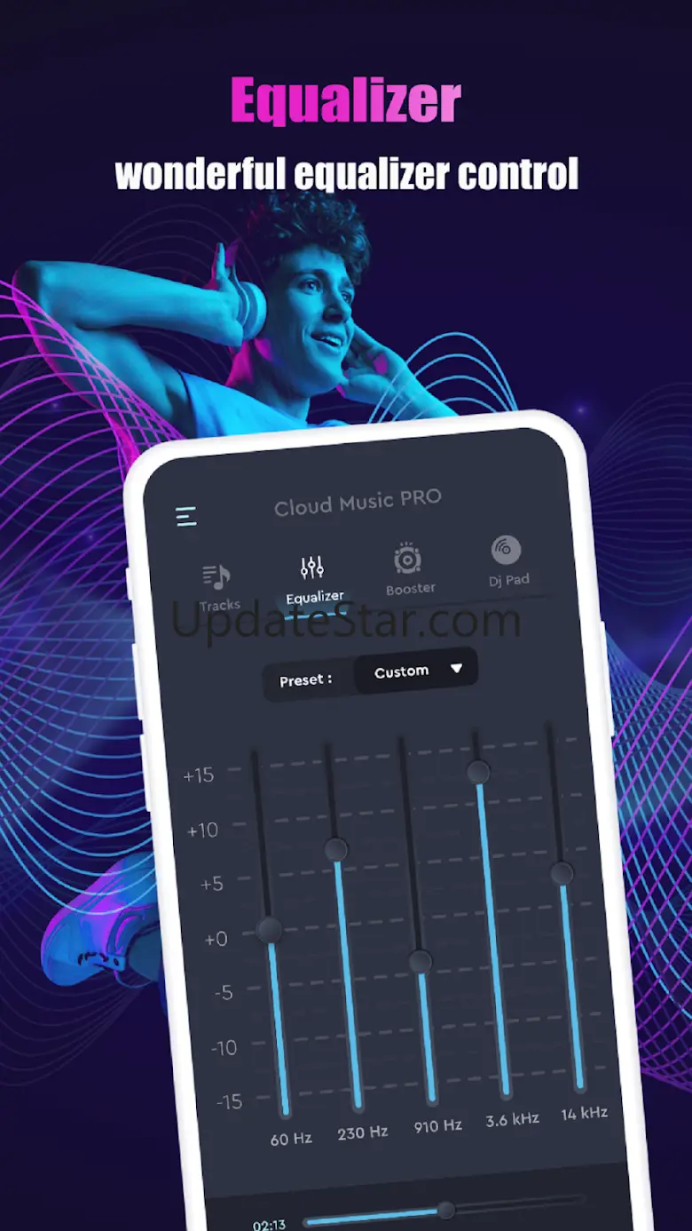 Extra Volume Booster, Bass, EQ 3.7